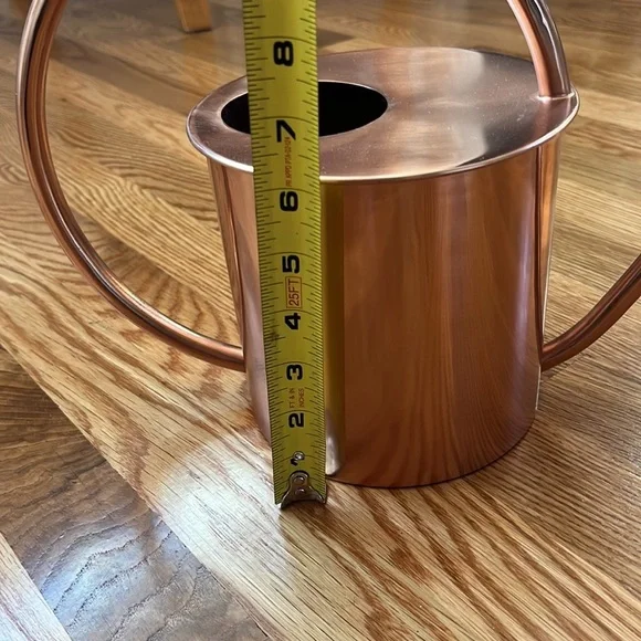 NWT Urban Outfitters Copper/Brass Watering Can - Picture 7 of 11